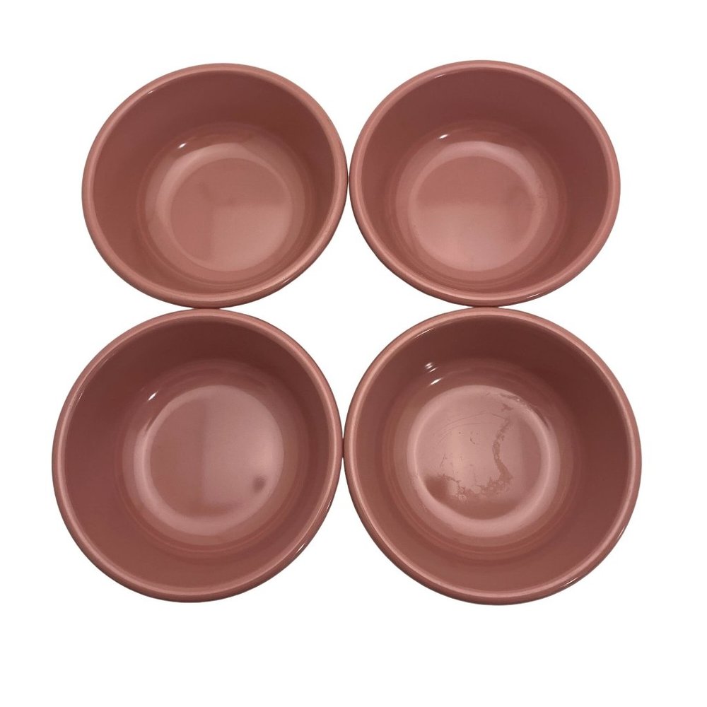 VTG Rubbermaid 3840 3838 3836 3813 Melamine Dusty Rose Pink Place Settings x 4 - Picture 5 of 12